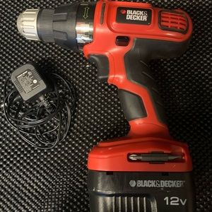 12V Black & Decker Cordless Power Drill